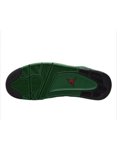 Buty sportowe sneakersy air jordan 4 rm black/gorge green - fq7939-003