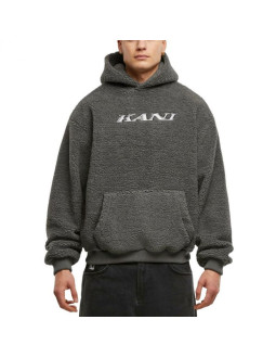 Karl kani bluza męska z kapturem teddy hoodie pd00007584 2