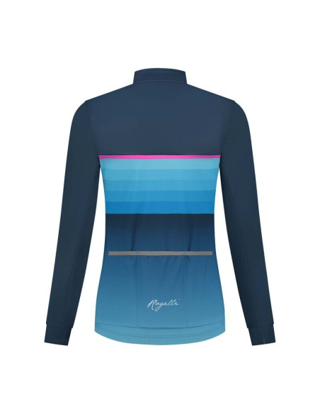 Rogelli kurtka damska impress ii niebiesko-róż xl