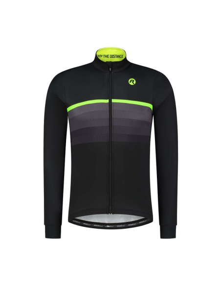 Rogelli kurtka zimowa hero ii czarny-fluor 3xl