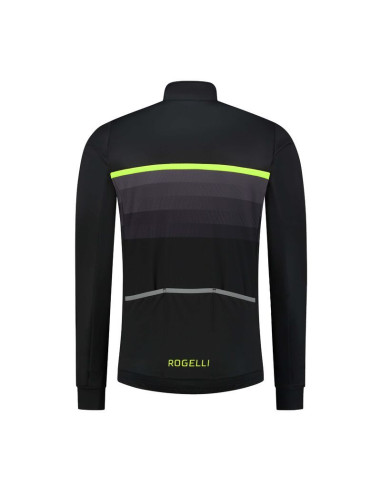 Rogelli kurtka zimowa hero ii czarny-fluor 3xl