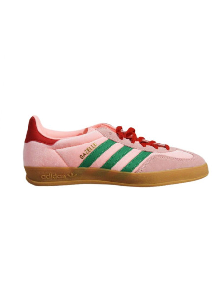 Buty damskie adidas gazelle indoor w pink velvet różowe - ji2713