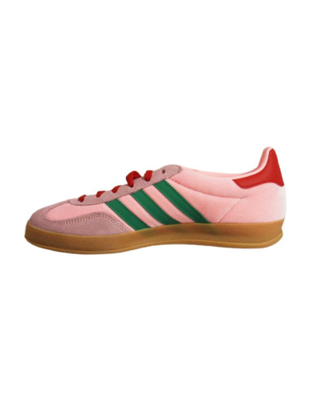 Buty damskie adidas gazelle indoor w pink velvet różowe - ji2713