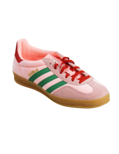 Buty damskie adidas gazelle indoor w pink velvet różowe - ji2713