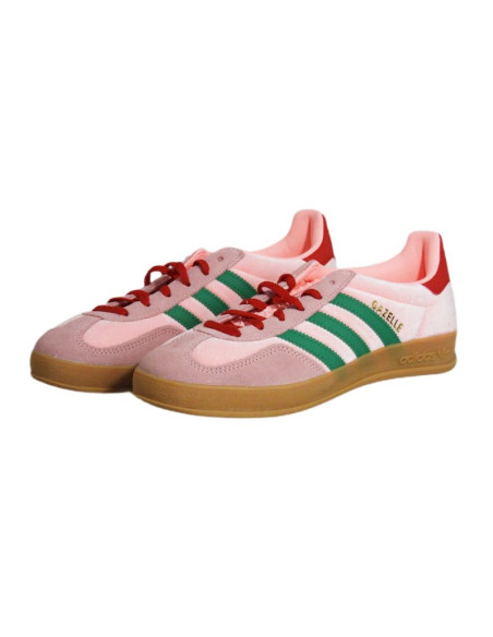 Buty damskie adidas gazelle indoor w pink velvet różowe - ji2713
