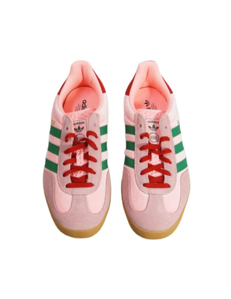 Buty damskie adidas gazelle indoor w pink velvet różowe - ji2713