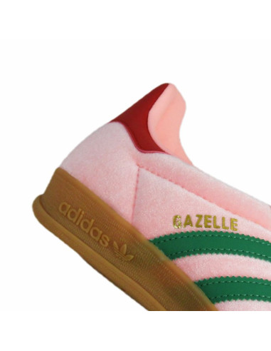 Buty damskie adidas gazelle indoor w pink velvet różowe - ji2713