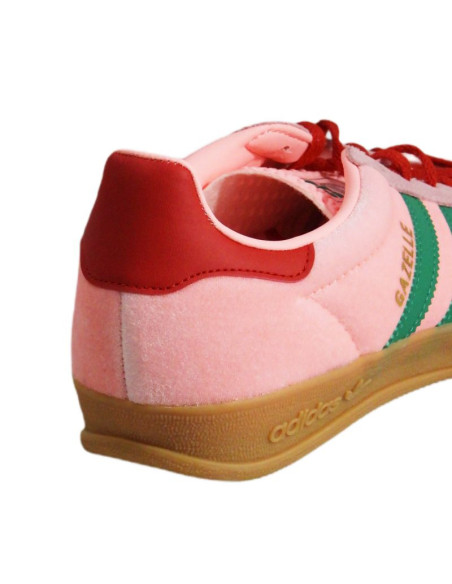Buty damskie adidas gazelle indoor w pink velvet różowe - ji2713