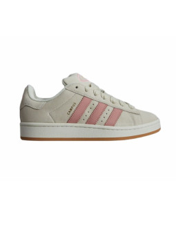 Buty sportowe damskie młodzieżowe adidas campus 00s w cream white / glow pink - ji2752