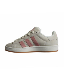 Buty sportowe damskie młodzieżowe adidas campus 00s w cream white / glow pink - ji2752 2
