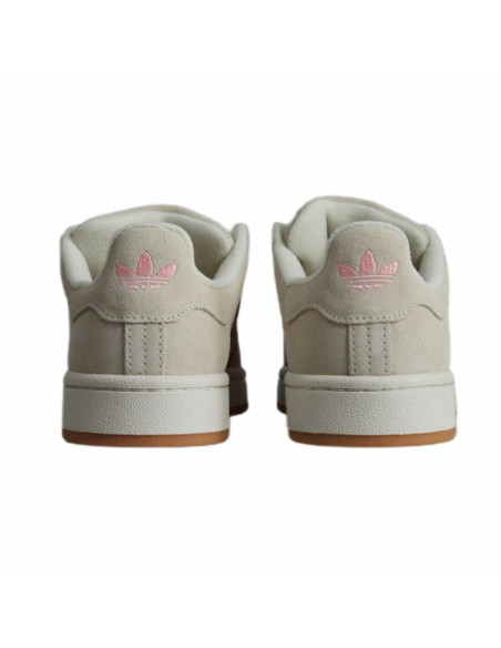 Buty sportowe damskie młodzieżowe adidas campus 00s w cream white / glow pink - ji2752