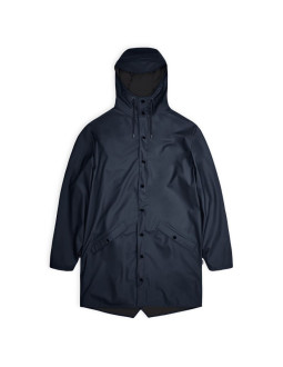 Rains unisex długa kurtka przeciwdeszczowa long jacket w3 12020 47 navy