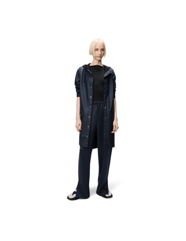 Rains unisex długa kurtka przeciwdeszczowa long jacket w3 12020 47 navy