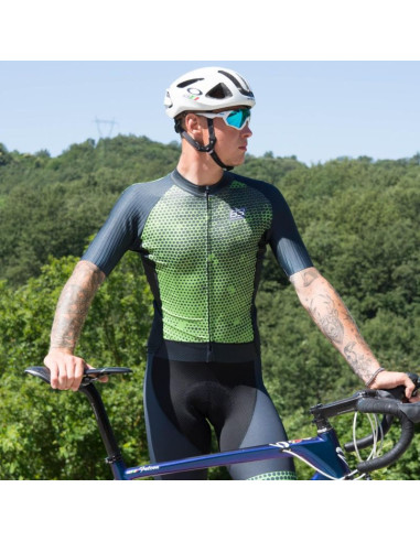 Biemme koszulka pordoi czarno zielona m