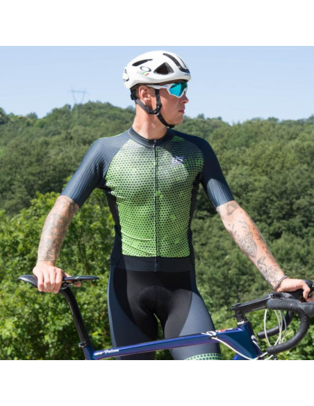 Biemme koszulka pordoi czarno zielona m