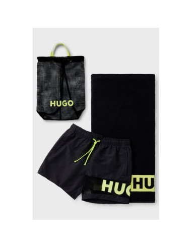 Zestaw kąpielowy spodenki + ręcznik hugo cruise m