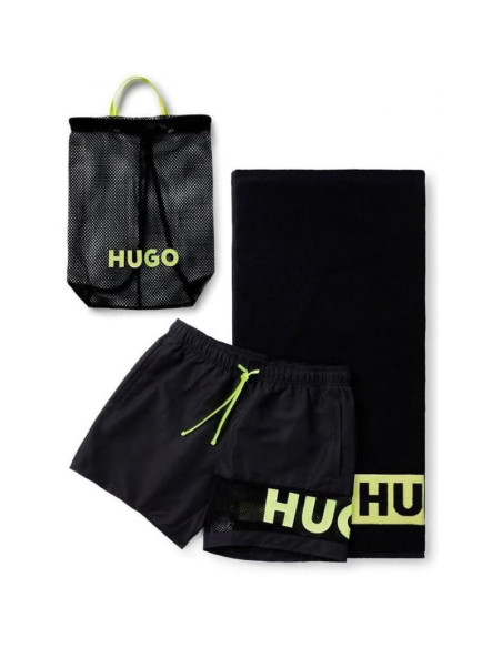 Zestaw kąpielowy spodenki + ręcznik hugo cruise m