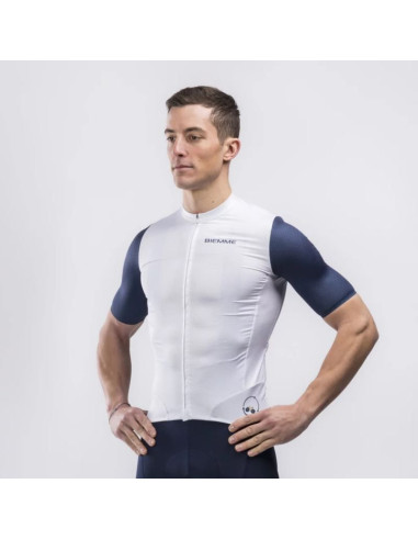 Biemme koszulka nature biało granatowa 3xl