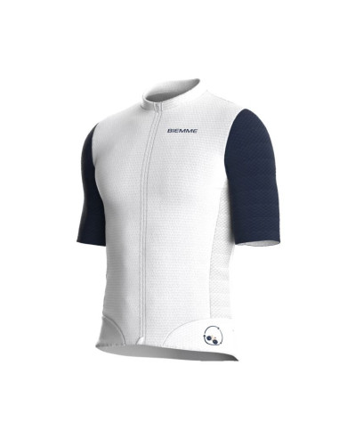 Biemme koszulka nature biało granatowa xl