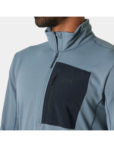 Helly hansen męska bluza versalite 1/2 zip fleece 49550 601