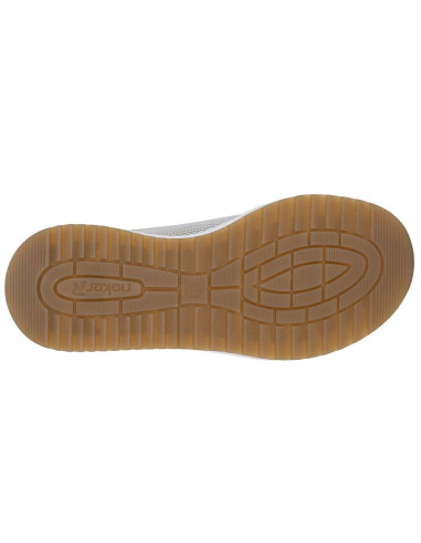 Półbuty damskie na podwyższeniu beżowe rieker l5854-62