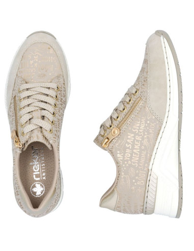 Sneakersy na koturnie rieker w