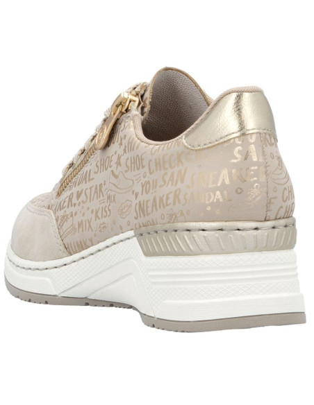 Sneakersy na koturnie rieker w