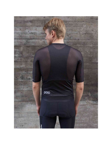 Koszulka rowerowa poc m's air jersey czarny