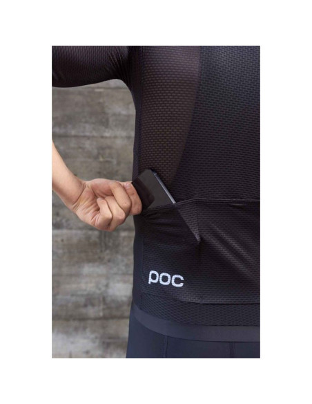Koszulka rowerowa poc m's air jersey czarny