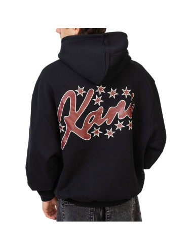 Karl kani bluza z kapturem signature star print os hoodie pd00007535