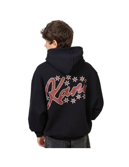 Karl kani bluza z kapturem signature star print os hoodie pd00007535