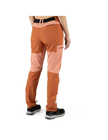 Spodnie trekkingowe damskie  viking sequoia bamboo lady wodoodporne z włókna bambusowego pomarańczowe (900/25/9696/5400)