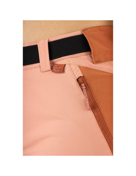 Spodnie trekkingowe damskie  viking sequoia bamboo lady wodoodporne z włókna bambusowego pomarańczowe (900/25/9696/5400)