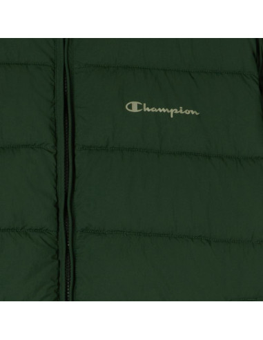 Kurtka męska champion hooded jacket zielona 221548 gs586