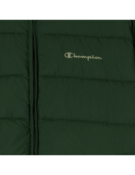 Kurtka męska champion hooded jacket zielona 221548 gs586