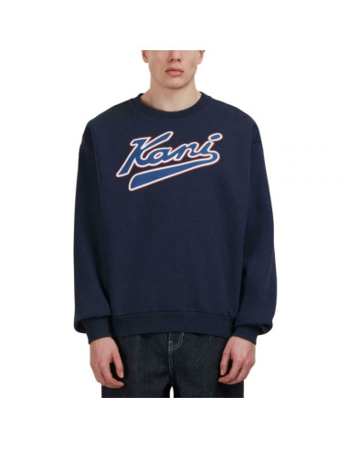 Karl kani bluza varsity print os crewneck pd00007519