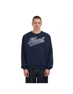 Karl kani bluza varsity print os crewneck pd00007519 2