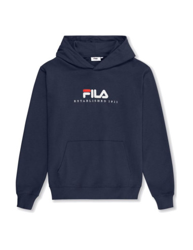 Fila bluza z kapturem valsera regular logo hoodie fau0227.50004