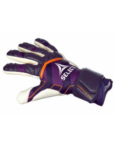 Rękawice piłkarskie dla bramkarza select 88 pro grip purpurowo/białe