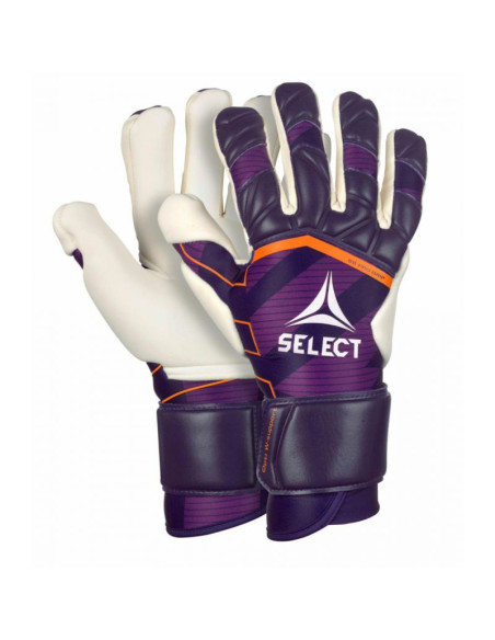 Rękawice piłkarskie dla bramkarza select 88 pro grip purpurowo/białe