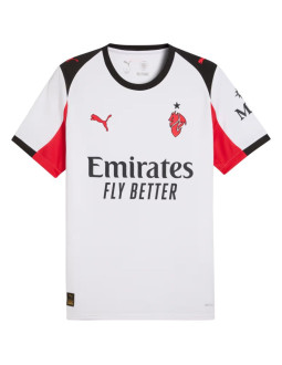 Koszulka męska puma ac milan away jersey replica biała 779971 02