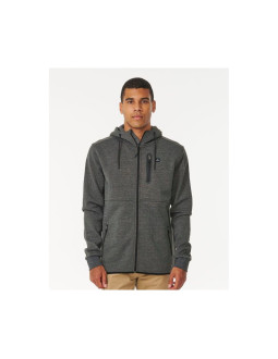 Bluza rip curl anti series departed zip thr brązowe