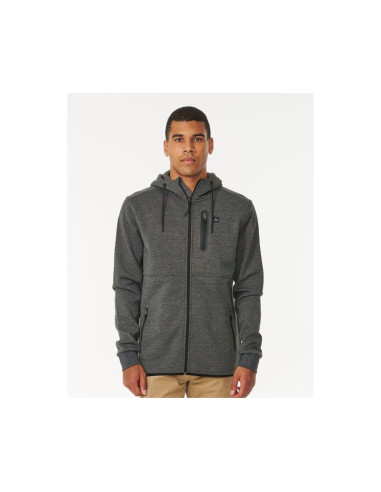 Bluza rip curl anti series departed zip thr brązowe