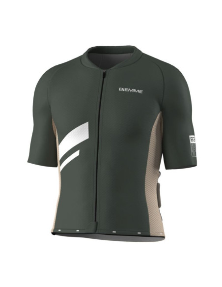 Biemme koszulka armonia zielono piaskowa l