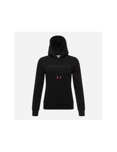 Bluza rossignol w logo sweat hood fl czarny