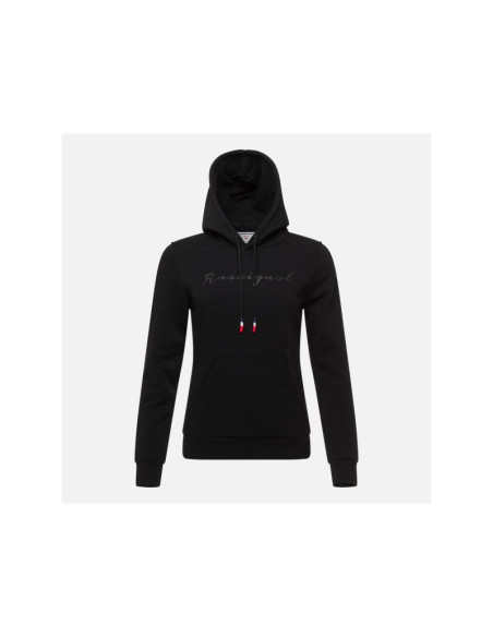 Bluza rossignol w logo sweat hood fl czarny