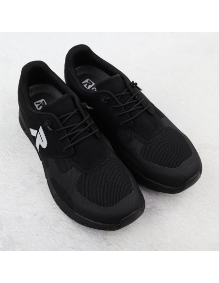 Półbuty sportowe męskie czarne rieker 09100-00