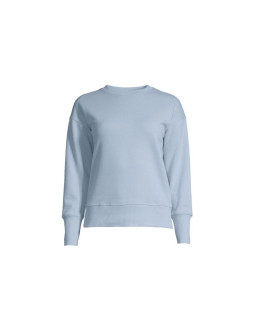 Bluza casall natural dye terry crew neck niebieski