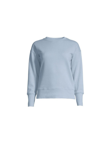 Bluza casall natural dye terry crew neck niebieski