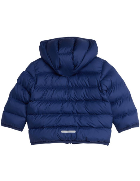 Kurtka dla dzieci adidas synthetic down granatowa jl7392